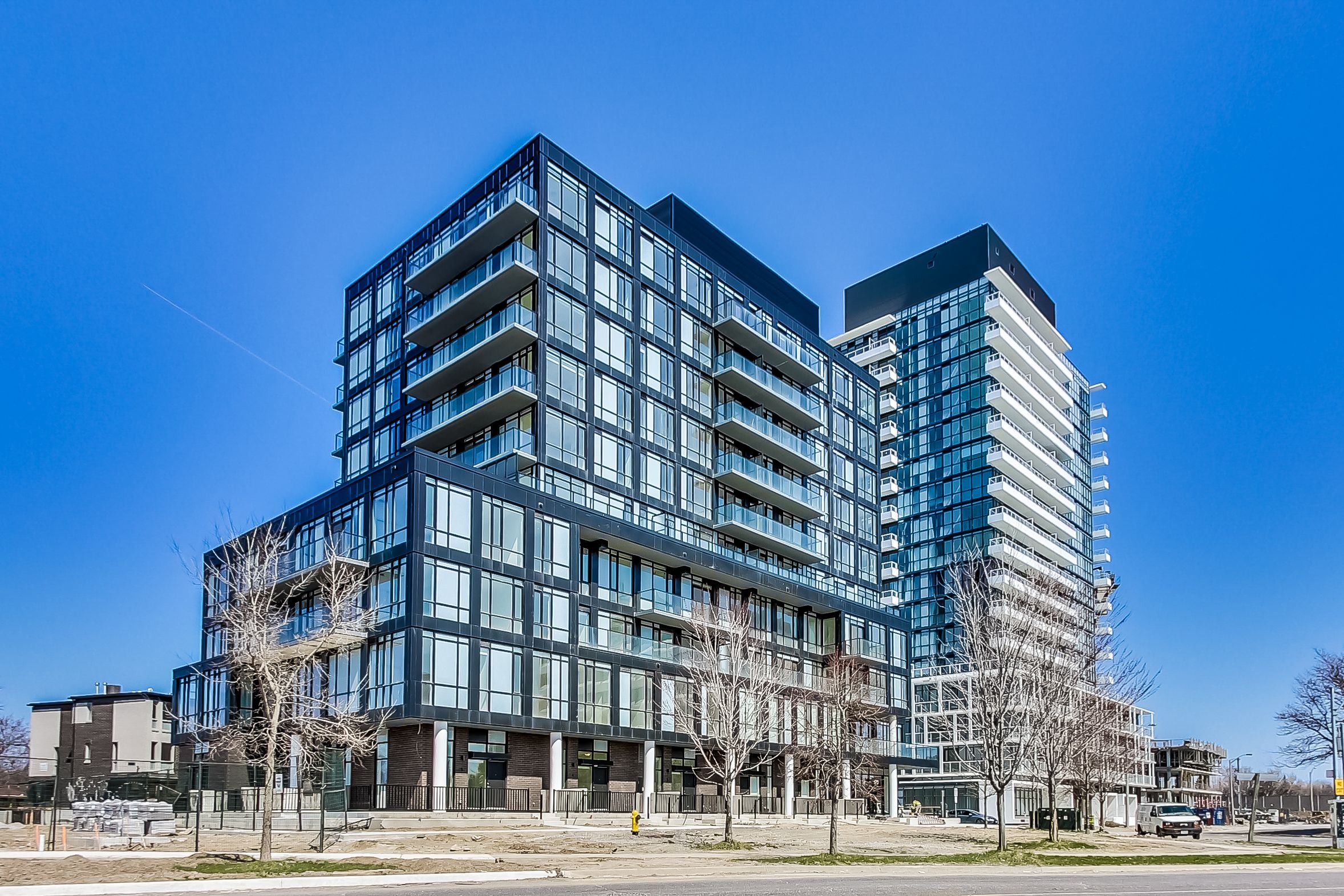 Photo of apartment complex